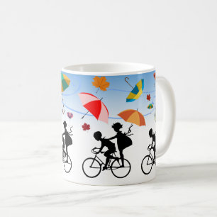 Bicycle Kids Fun & Playful Nature-Themed  Coffee Mug