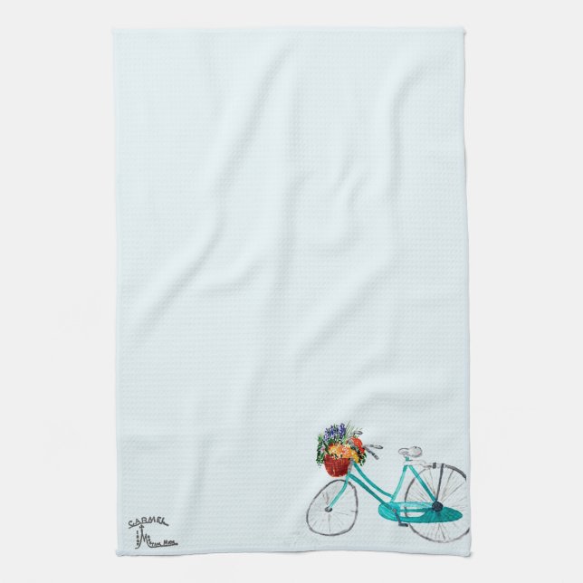 Bicycle Kitchen Towel (Vertical)