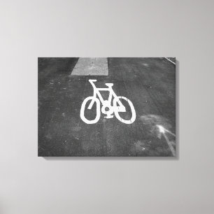 Bicycle Lane Canvas Print