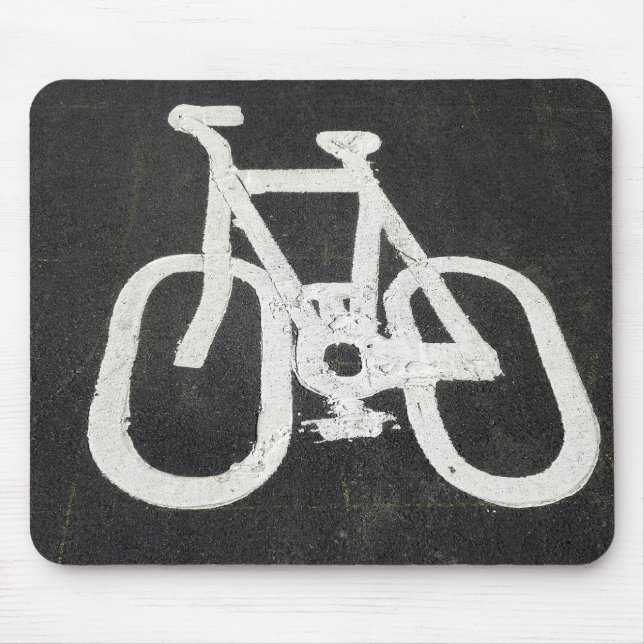 Bicycle Lane IV Mouse Mat (Front)