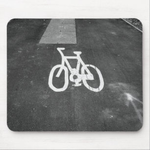 Bicycle Lane Mouse Mat