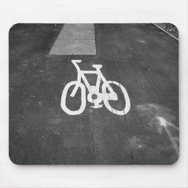 Bicycle Lane Mouse Mat (Front)
