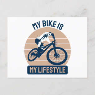 Bicycle Lover - My Bike Is My Lifestyle Postcard