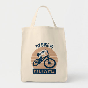 Bicycle Lover - My Bike Is My Lifestyle Tote Bag