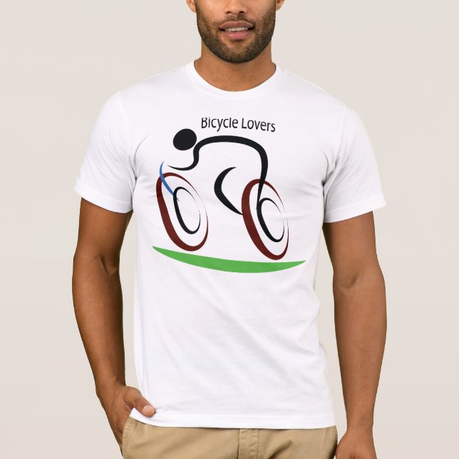 Bicycle Lovers T-Shirt (Front)