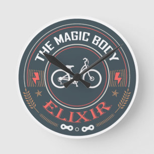 Bicycle, Magic Body Elixir Round Clock