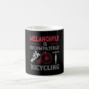 Bicycle - Melancholy is incompatible Coffee Mug