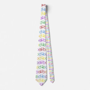 bicycle mens neck tie