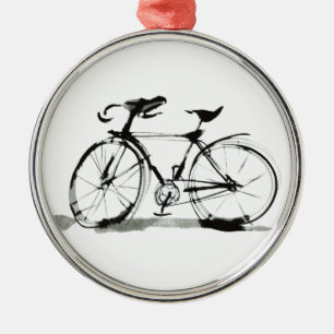 Bicycle Metal Tree Decoration