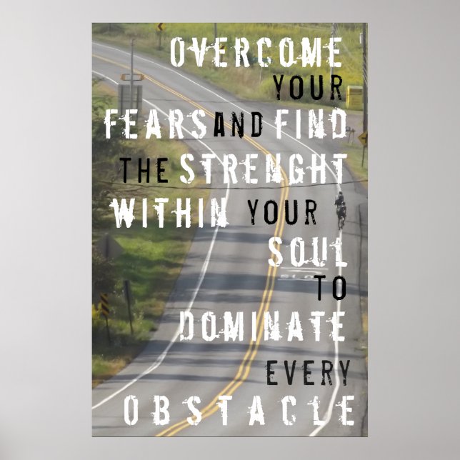 Bicycle Motivation Poster (Front)
