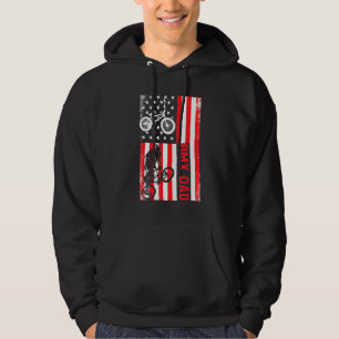 Bicycle Motocross Bmx Bike Rider  Biking  1 Hoodie