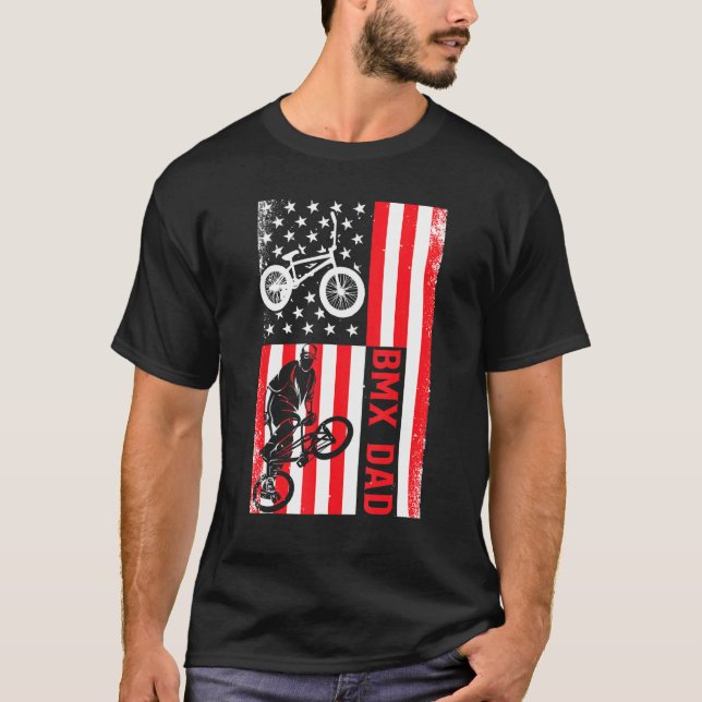 Bicycle Motocross Bmx Bike Rider  Biking  1 T-Shirt (Front)