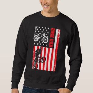 Bicycle Motocross Bmx Bike Rider Biking 9 Sweatshirt