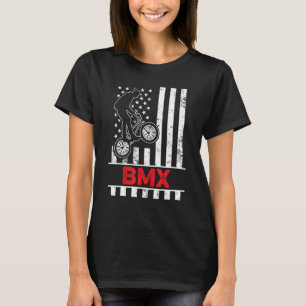 Bicycle Motocross Bmx Bike Rider   Biking   T-Shirt
