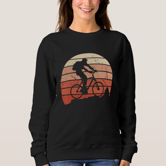 Bicycle Mountain Biking Sweatshirt (Front)