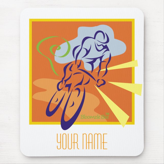 Bicycle Mouse Mat (Front)