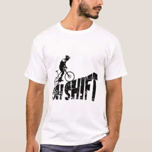 Bicycle Mtb Biking Cycling Biker On Mountain Bike T-Shirt