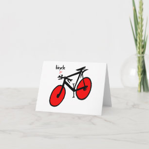 Bicycle Note Card