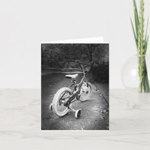 Bicycle note card