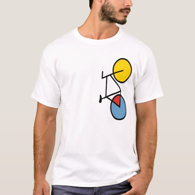 Bicycle on the Side T-Shirt (Front)