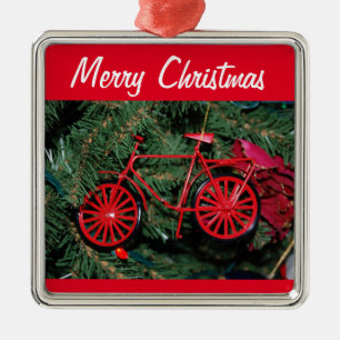 Bicycle Ornament on a Christmas Tree
