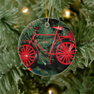 Bicycle Ornament on a Christmas Tree