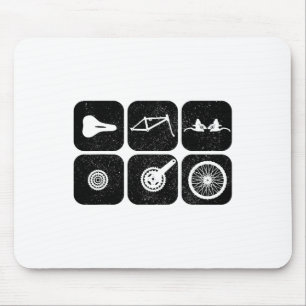 Bicycle Parts Mountain Bike Biking Mtb Cycling Cyl Mouse Mat