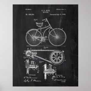 Bicycle Patent Poster
