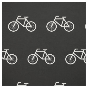 Bicycle pattern fabric   Bike print design textile