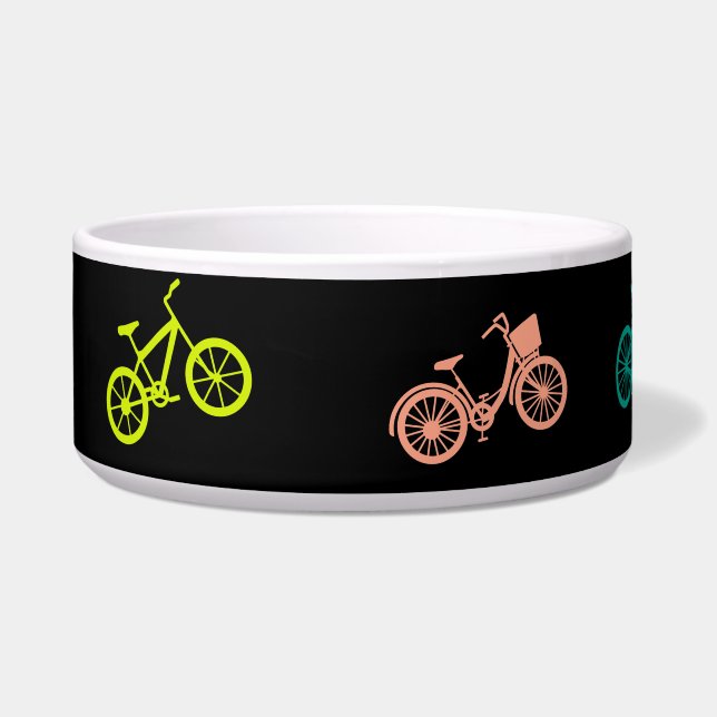 Bicycle pattern invitation tissue paper (Front)