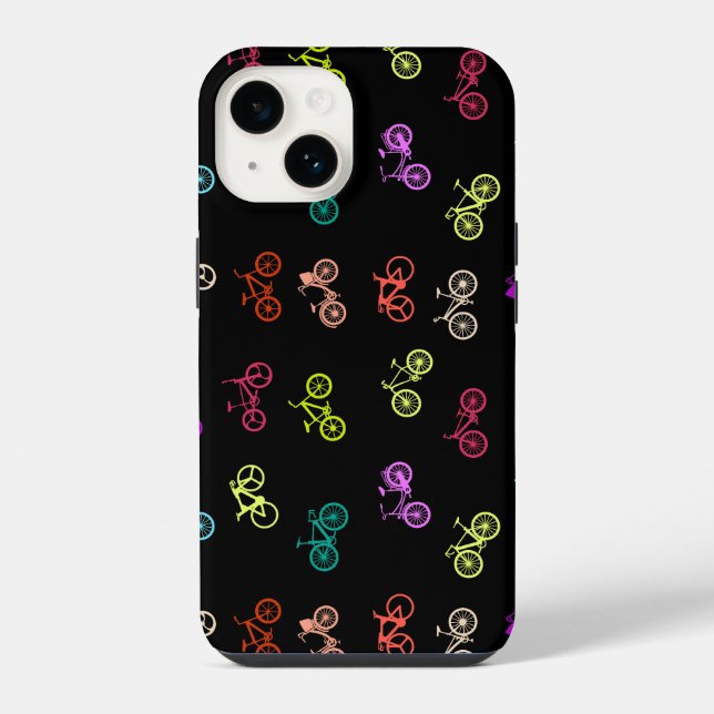 Bicycle pattern invitation tissue paper mouse pad iPhone case (Back)