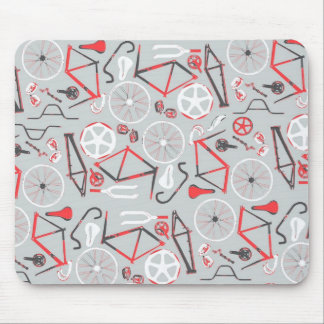 Bicycle Pattern Mouse Mat
