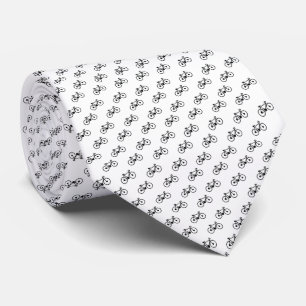 Bicycle Pattern Tie
