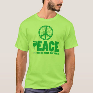 Bicycle peace t shirt