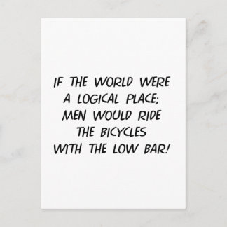 Bicycle Philosophy Postcard
