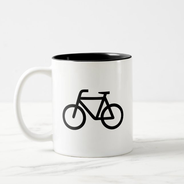 ‘Bicycle' Pictogram Mug (Left)
