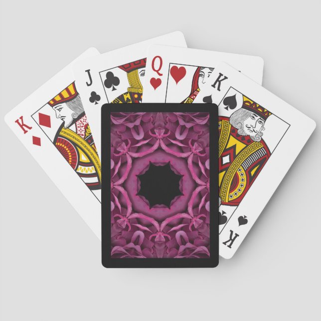 Bicycle Playing Cards, Kaleidoscope Design Cards (Back)