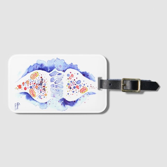 Bicycle Playing Cards Luggage Tag (Front Horizontal)