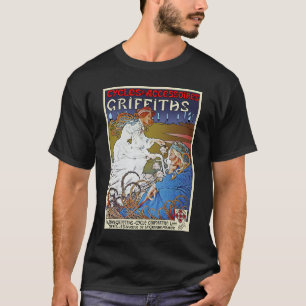 Bicycle Poster Advertisement: Griffiths Cycles T-Shirt