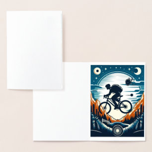 Bicycle poster postcard