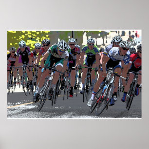 Bicycle Race 36 x 24 Poster