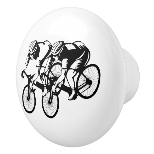 Bicycle Race Ceramic Knob (Right)
