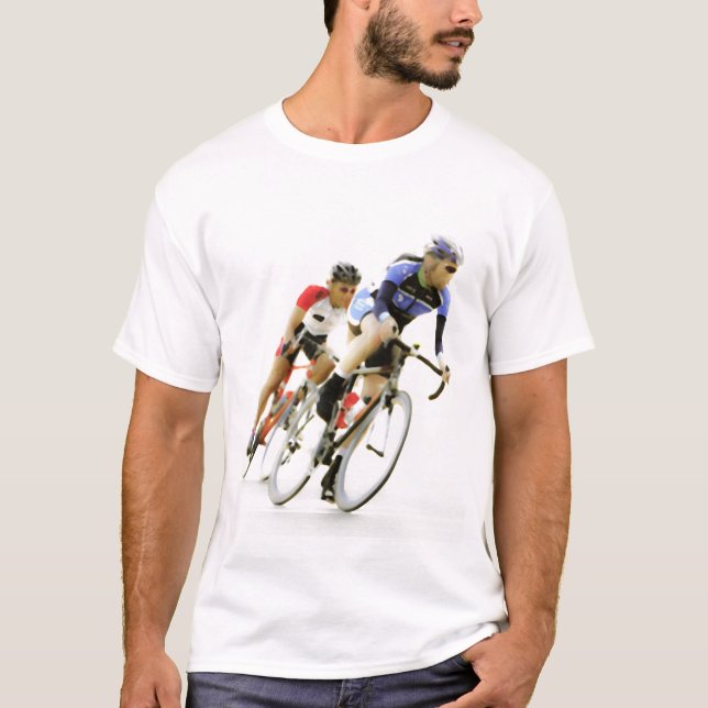 Bicycle Racers -Colour -4 T-Shirt (Front)