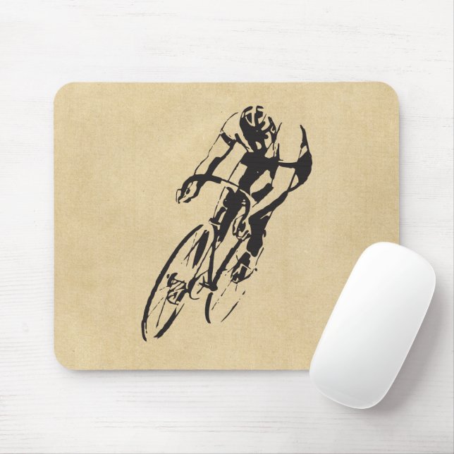 Bicycle Racing Mouse Mat (With Mouse)