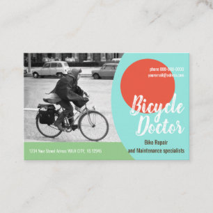 BICYCLE REPAIR Euro, 3.346" x 2.165" Business Card