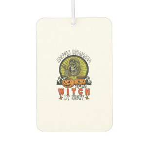 Bicycle Repairers Witch Skull Wrench Pumpkins Hall Car Air Freshener