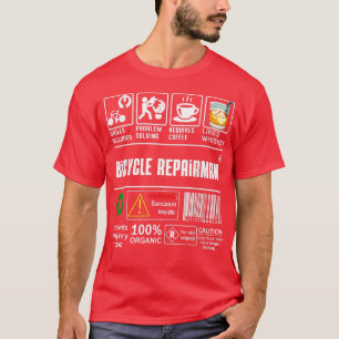 Bicycle Repairman Skills Included Bike Lovers Coff T-Shirt