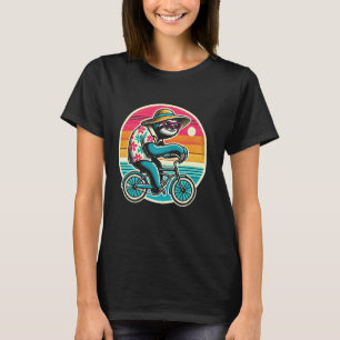 Bicycle Retro Cycling Sloth Cycling T-Shirt