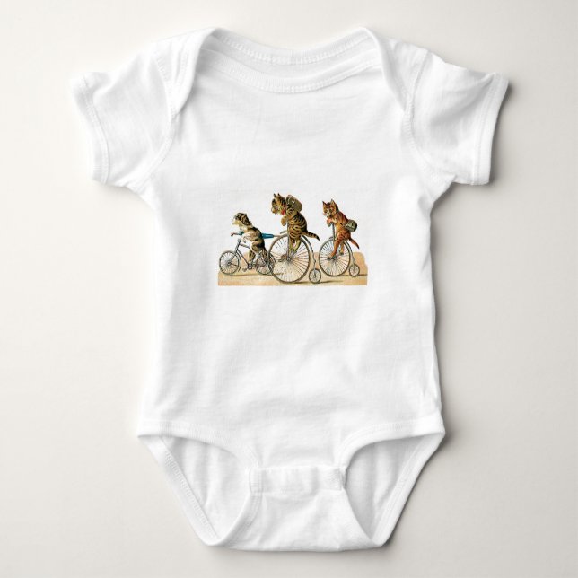 Bicycle Ride Baby Bodysuit (Front)