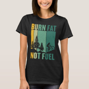 Bicycle Ride Environmental Protection Fuel Saving T-Shirt